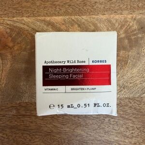 KORRES Apothecary Wild Rose Night-Brightening Sleeping Facial